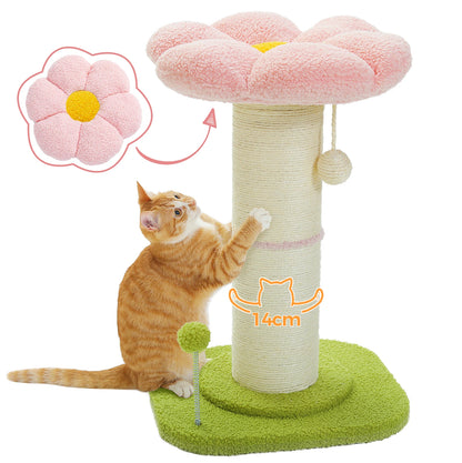 CleoCatra's Blooming Scratcher™ -  Flower Cat Tree with Extra Thick Sisal Post